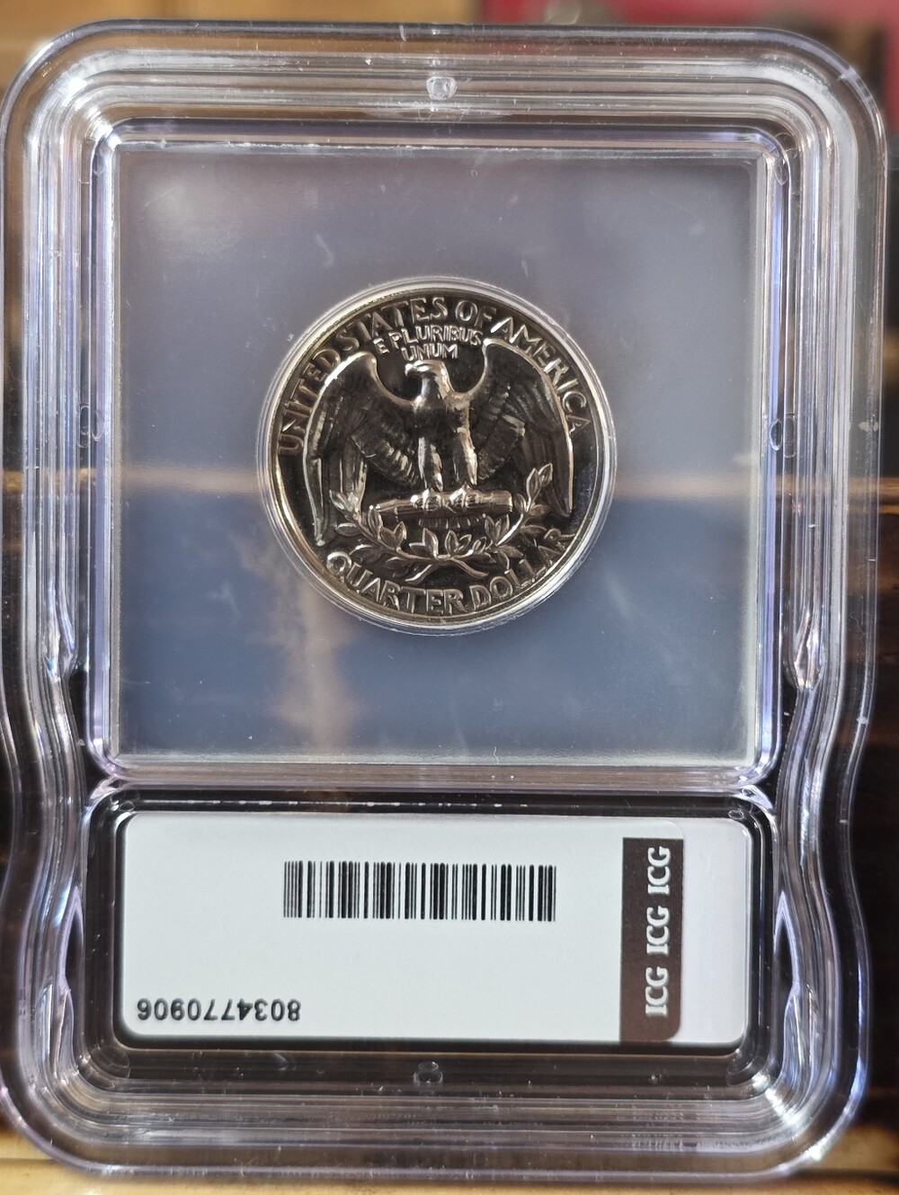 1967 Washington Quarter SMS ICG MS67 Graded Special Mint Set 25C - Picture 3 of 5